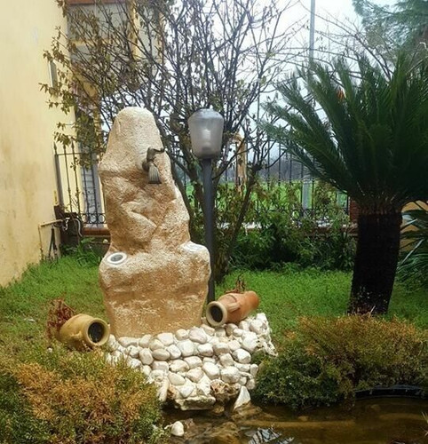 Fontana colonna effetto - fontana,