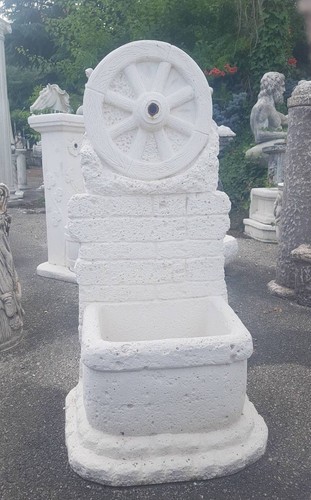 Fontana colonna giardino - fontana,