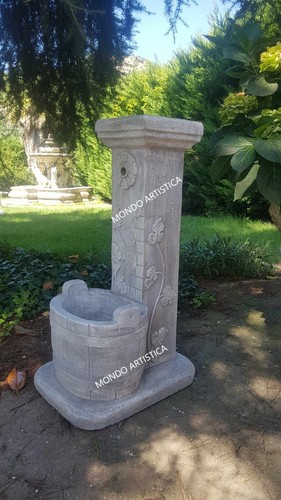 Fontana colonnina colonna da - colonnina,