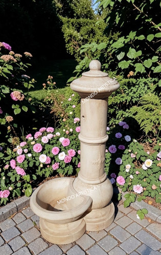 Fontana colonna giardino - fontana, da