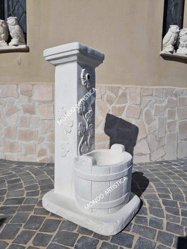 Fontana colonnina colonna da - colonnina,