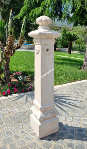 Fontana colonna giardino - a,